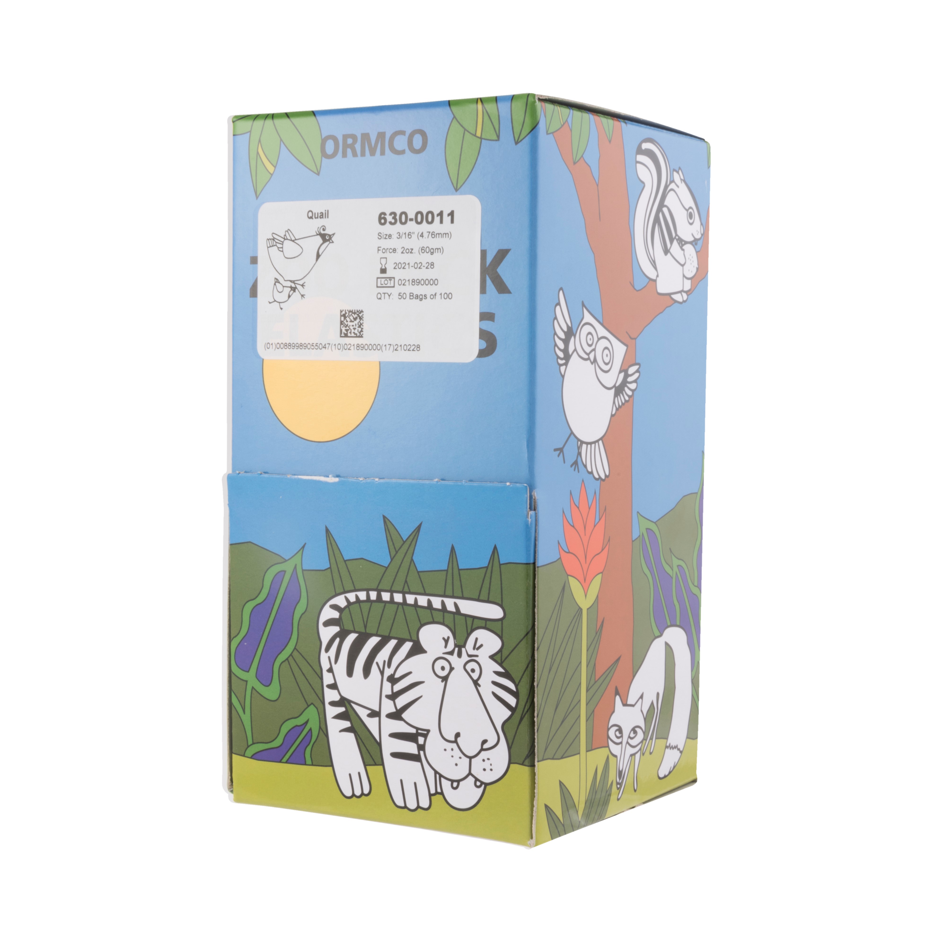 Zoo Pack Elastics Dispenser