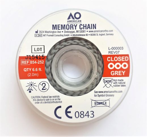 Memory Chain 2m. Closed Grey